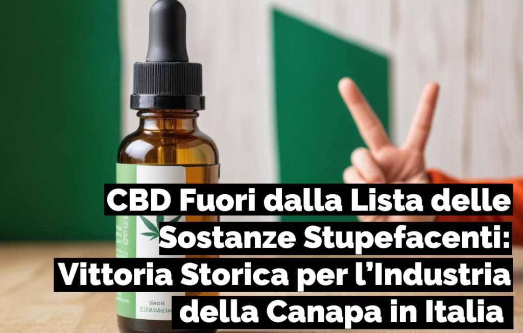 decisione tar olio cbd stupefacenti
